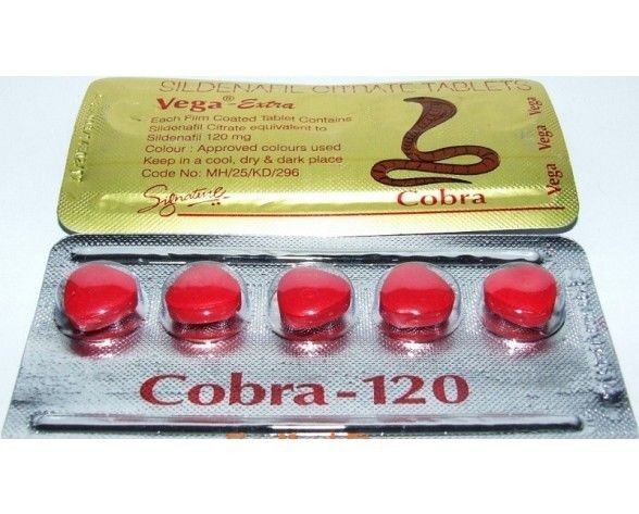 10x Cobra 120 mg