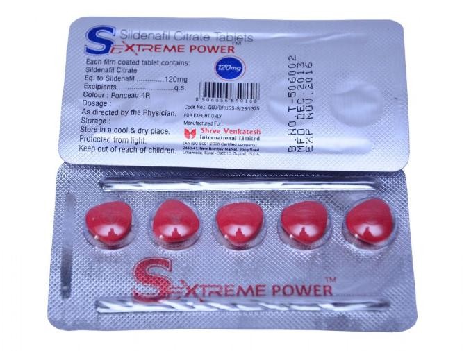 Sextreme 100mg sildenafil