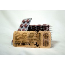 10x Super Vidalista 20mg Tadalafil 60mg Dapoxetine tabletten